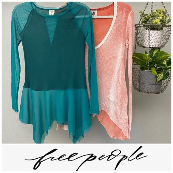 Free People Tops - *TWO* Free People Long Sleeve Tops